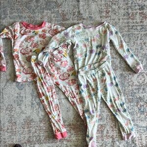Burt’s Bees Toddler Pajamas floral